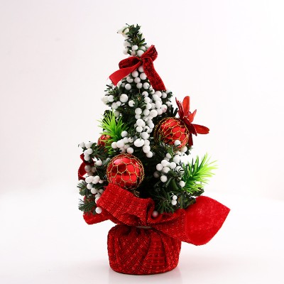 Manufacturers wholesale direct creative mini Christmas tree decoration desktop decorating